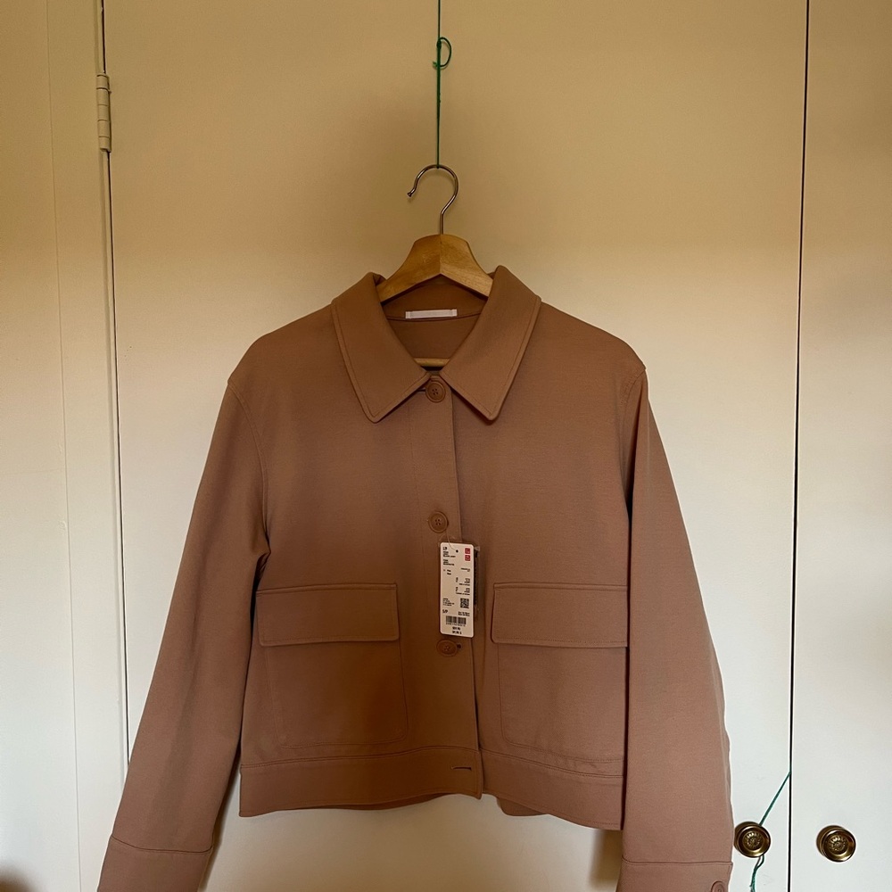 Uniqlo Women's pale pink/peach Utility Jacket